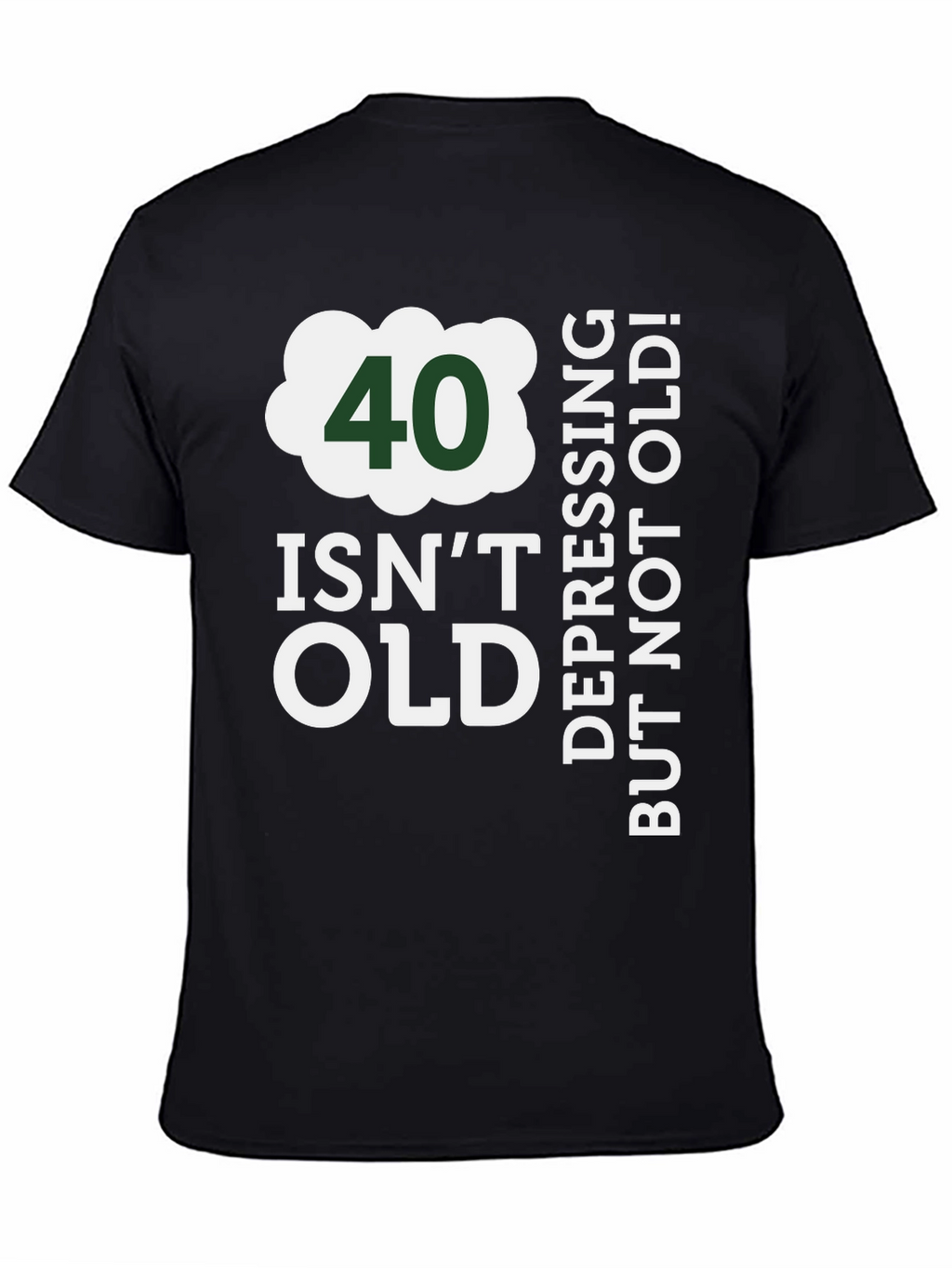 40 Isnt Old Funny Birthday T-Shirt