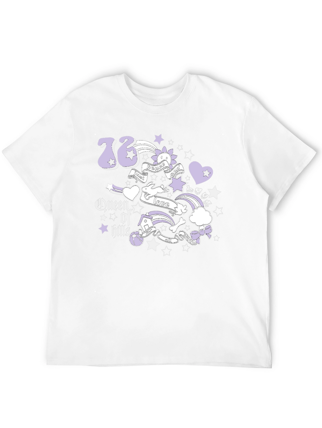 Queen of Hills Graphic Tee - Black