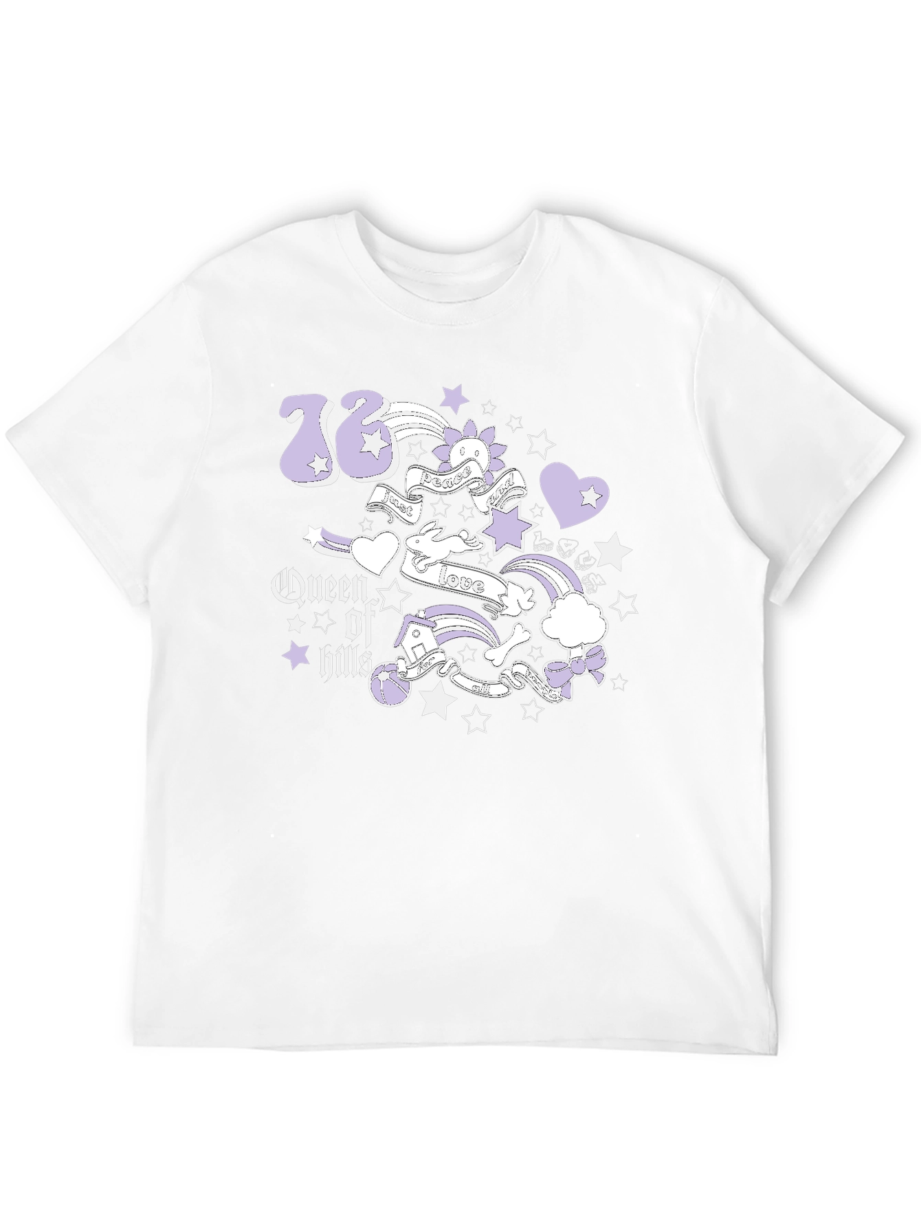 Queen of Hills Graphic Tee - Black