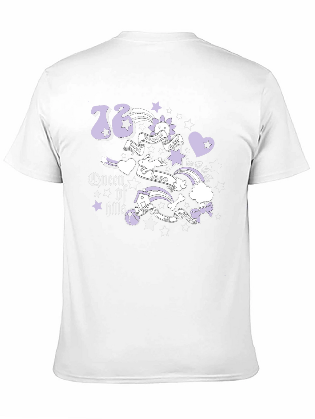 Queen of Hills Graphic Tee - Black