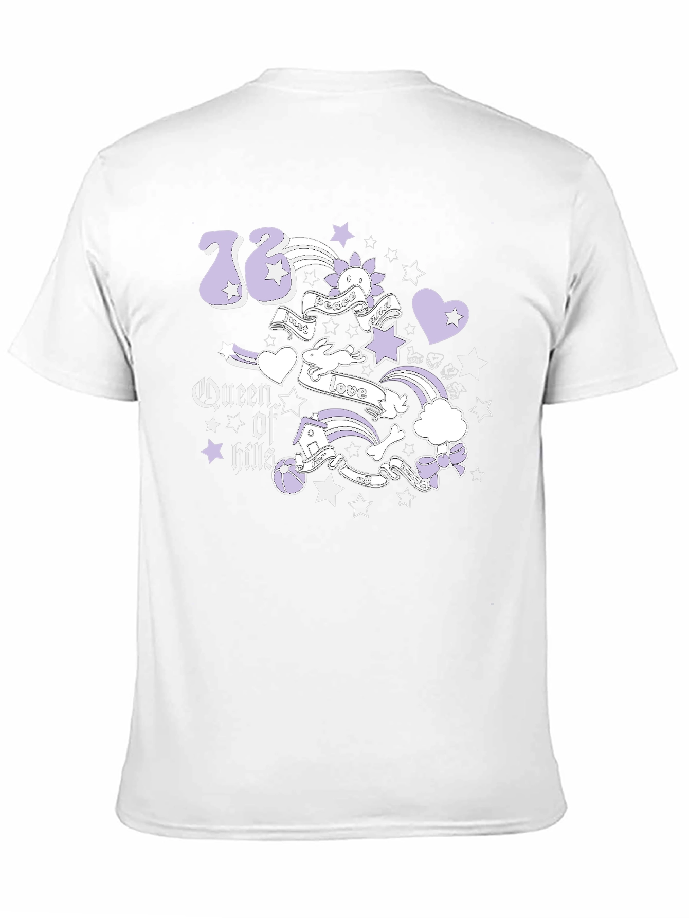 Queen of Hills Graphic Tee - Black