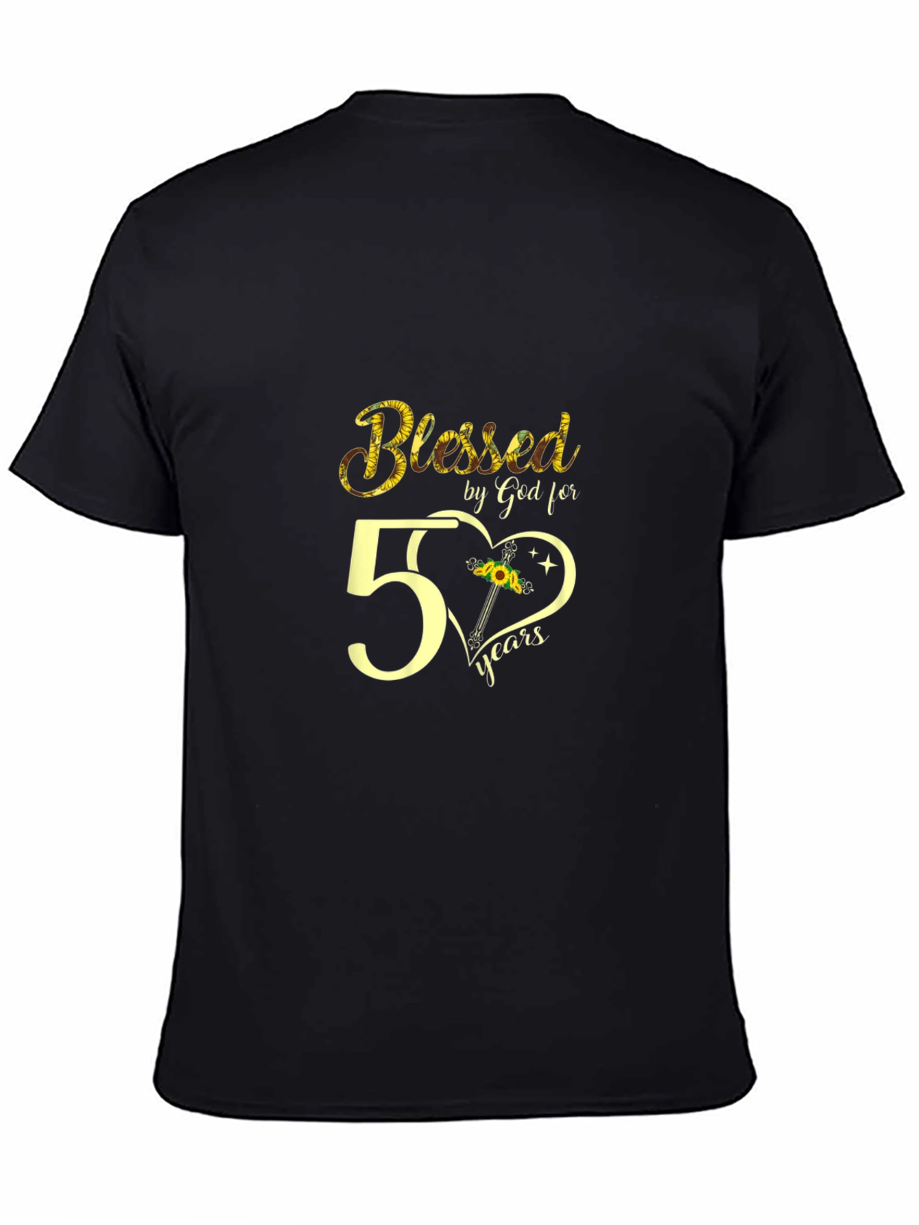 Blessed by God T-Shirt: 50th Birthday Gift