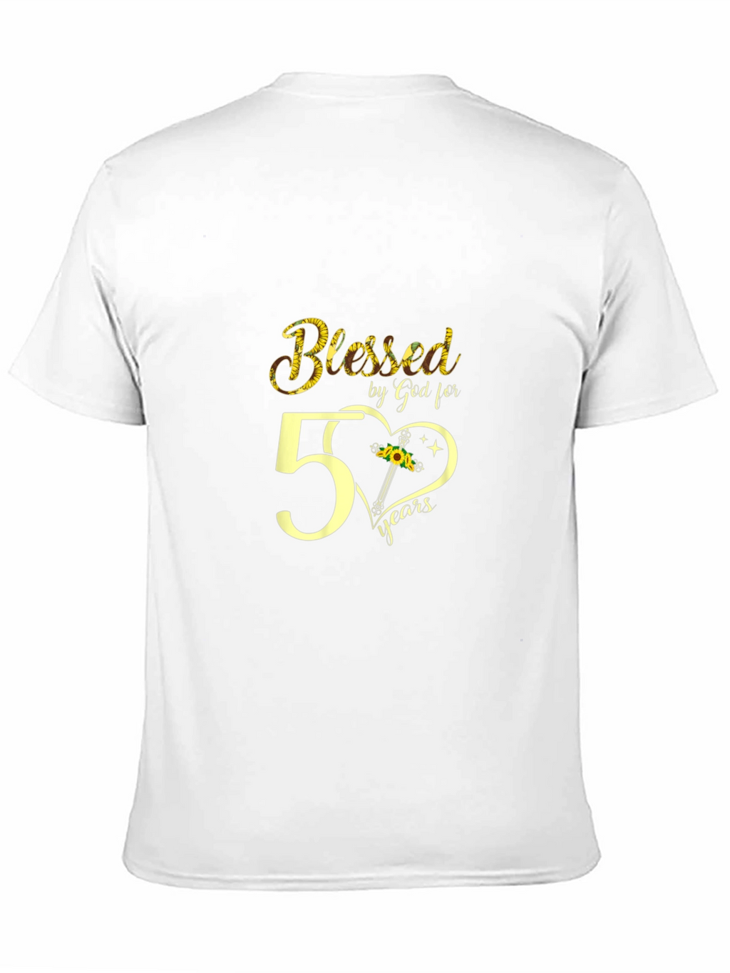Blessed by God T-Shirt: 50th Birthday Gift