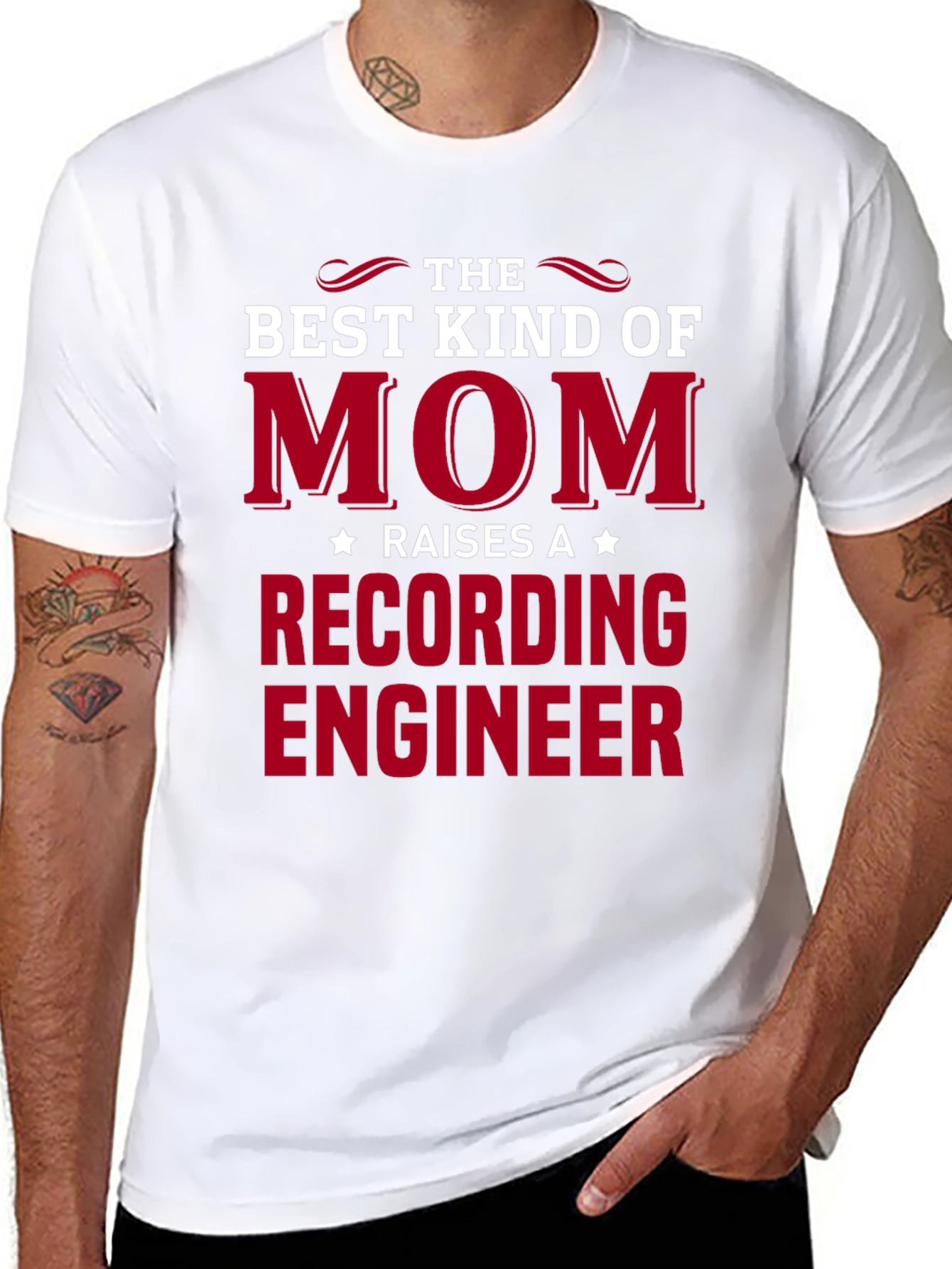 Best Kind of Mom Recording Engineer T-Shirt