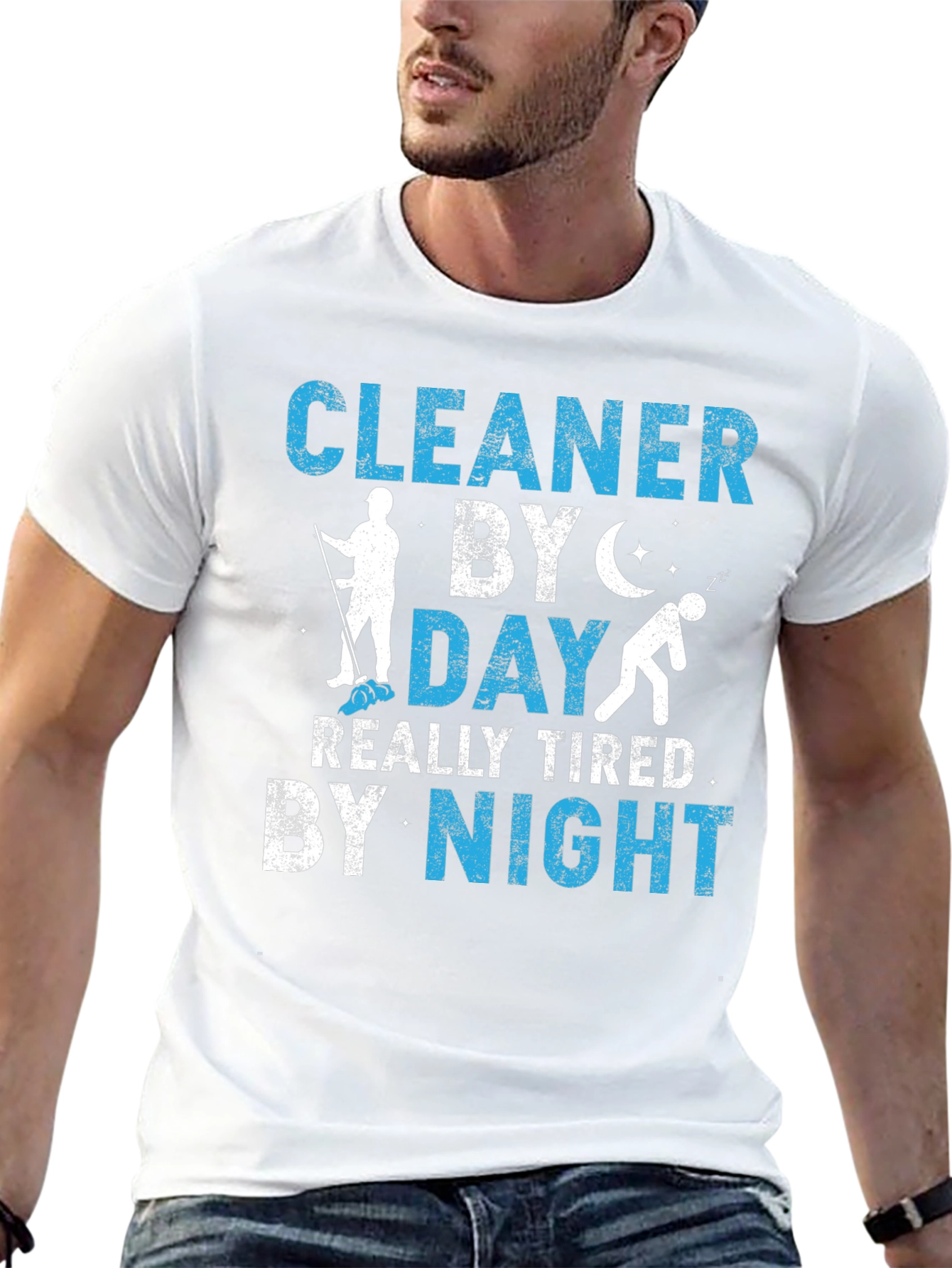 Cleaner By Day Graphic T-Shirt