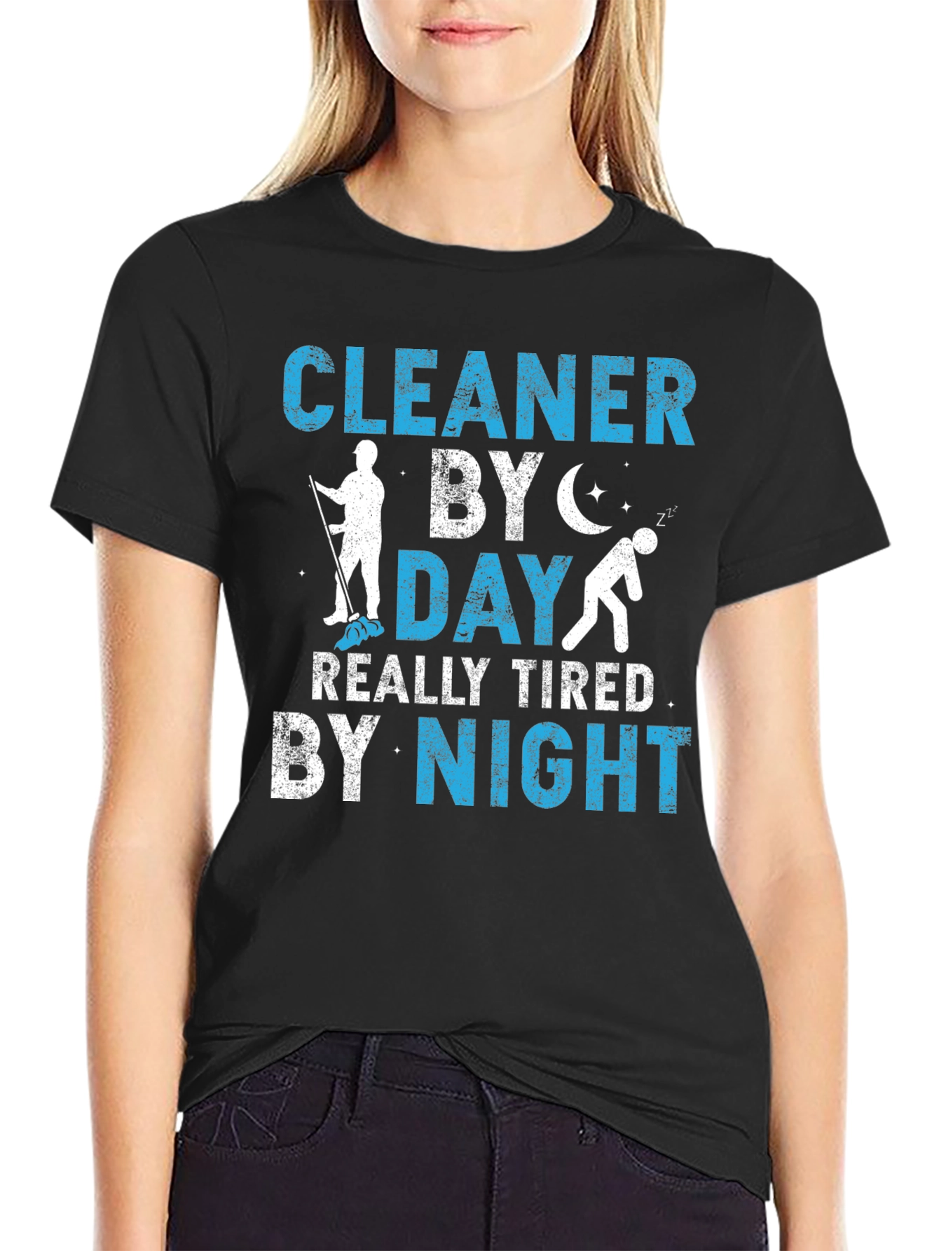 Cleaner By Day Graphic T-Shirt