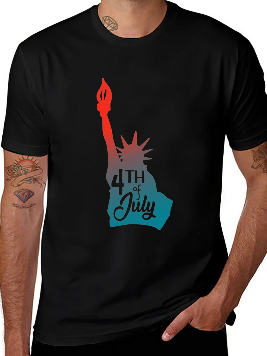 4th of July Liberty T-Shirt