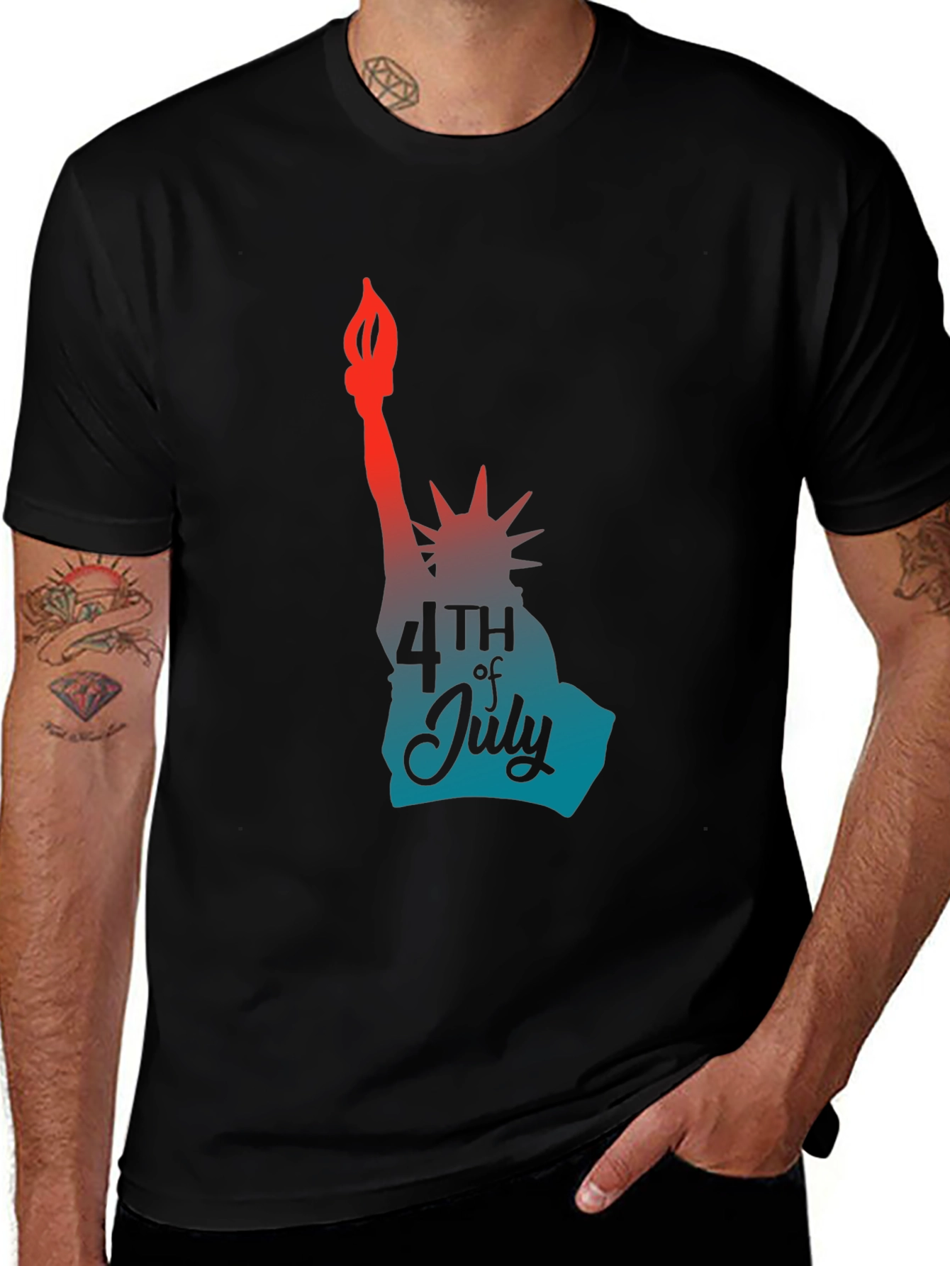4th of July Liberty T-Shirt