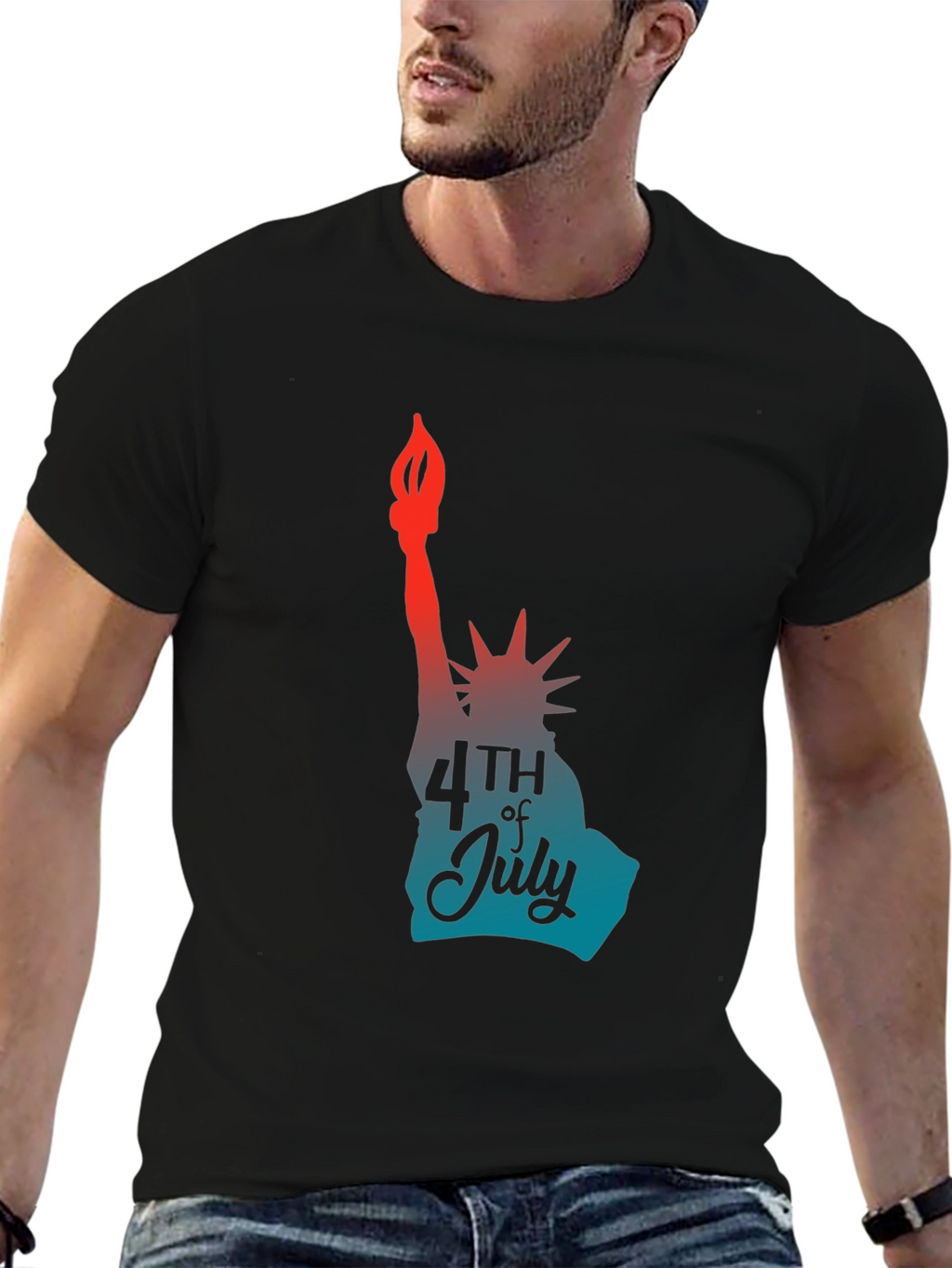 4th of July Liberty T-Shirt