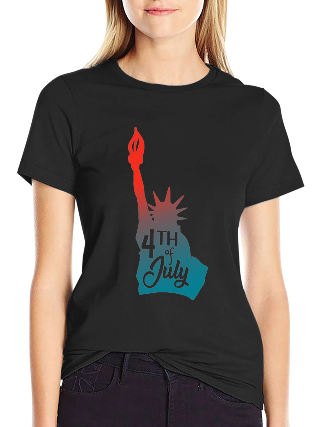 4th of July Liberty T-Shirt