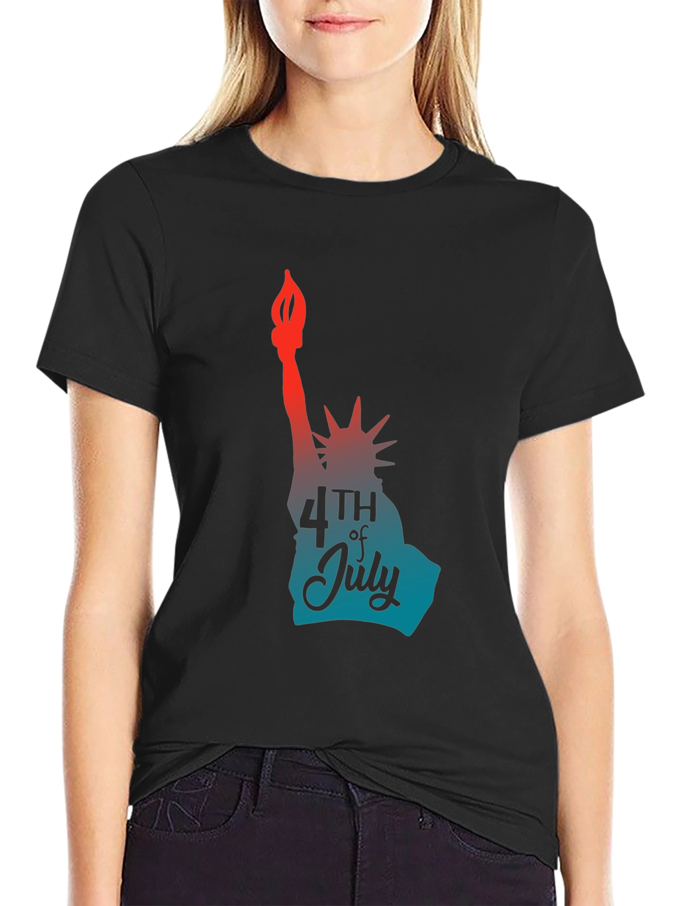 4th of July Liberty T-Shirt