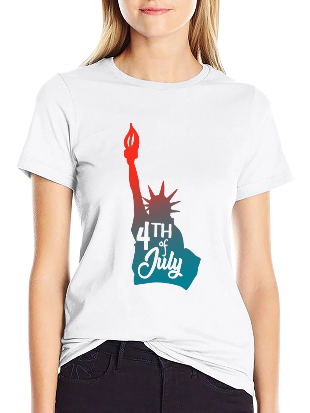 4th of July Liberty T-Shirt