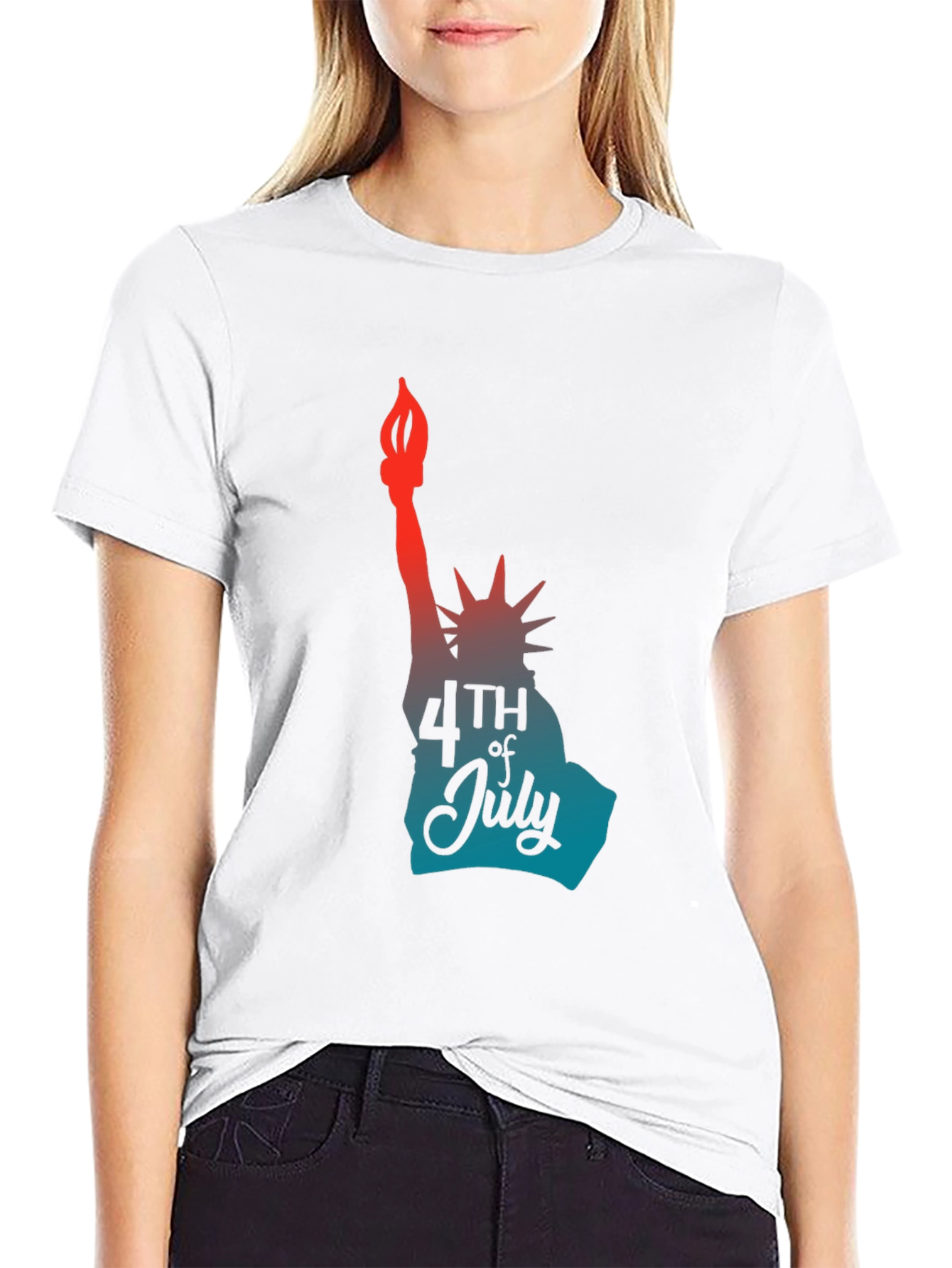4th of July Liberty T-Shirt