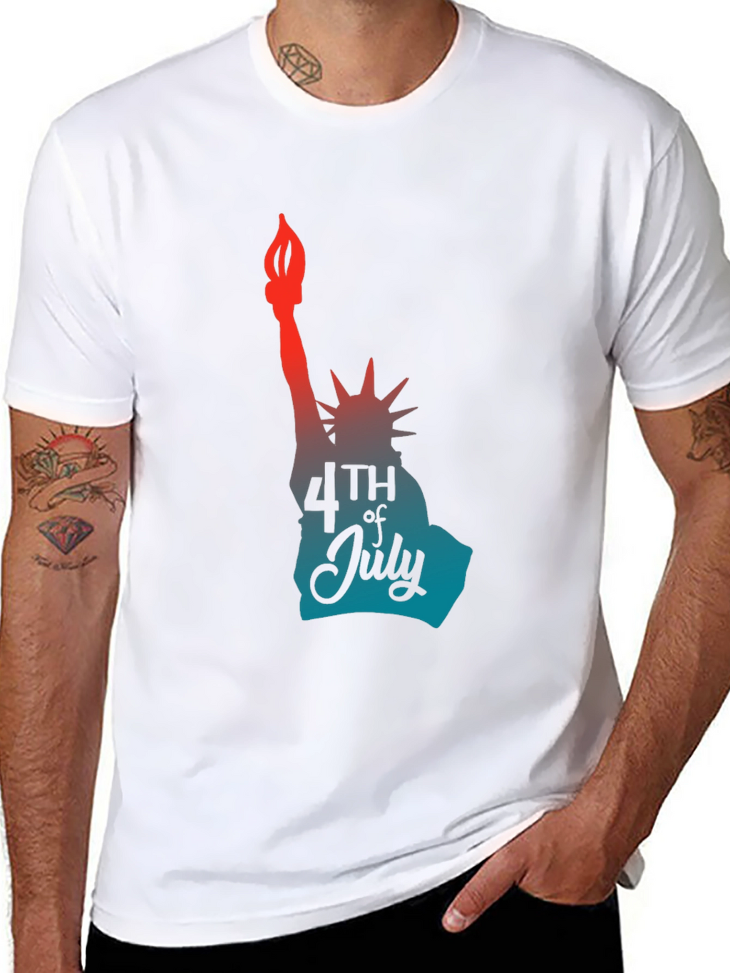 4th of July Liberty T-Shirt