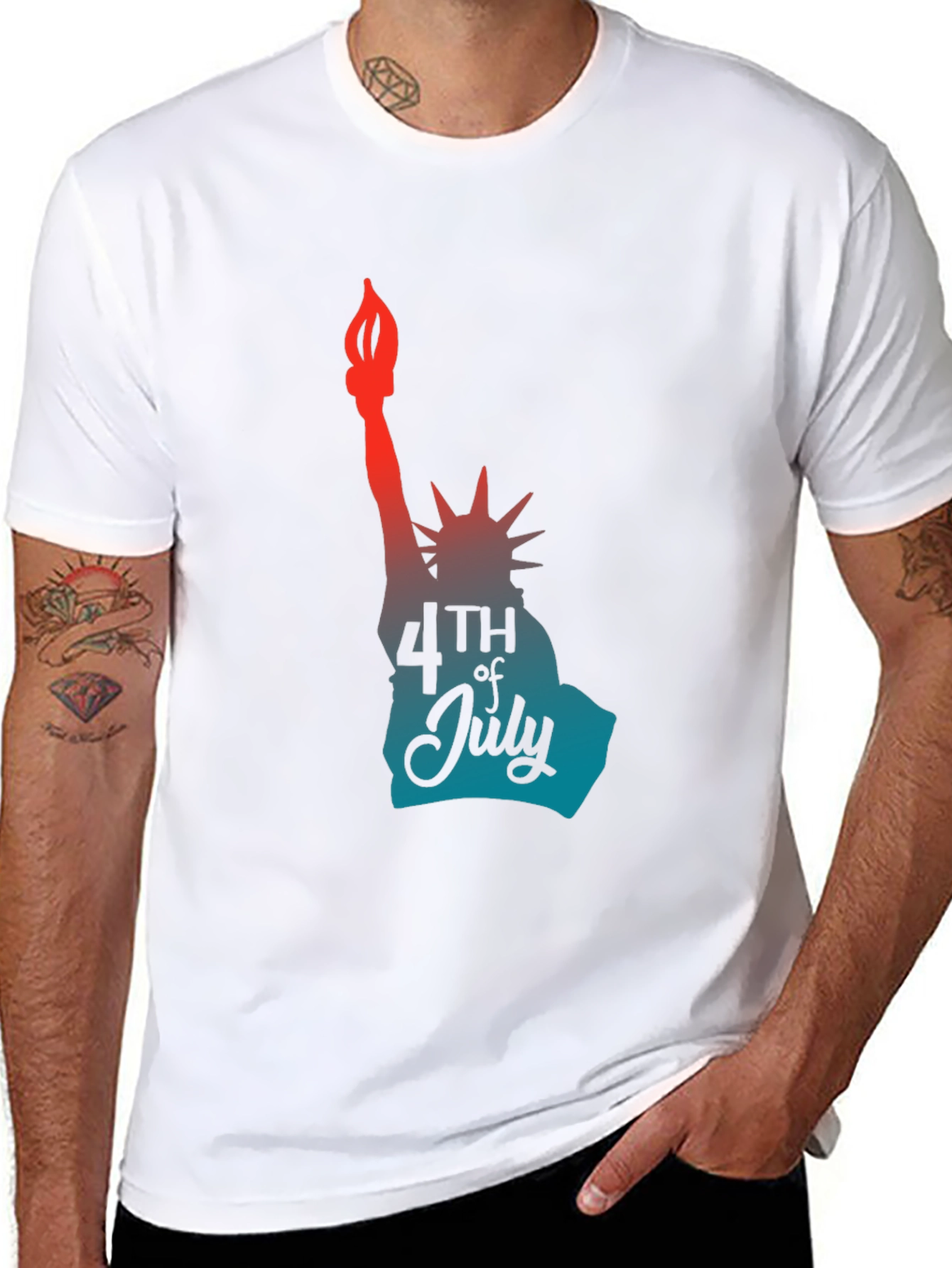 4th of July Liberty T-Shirt