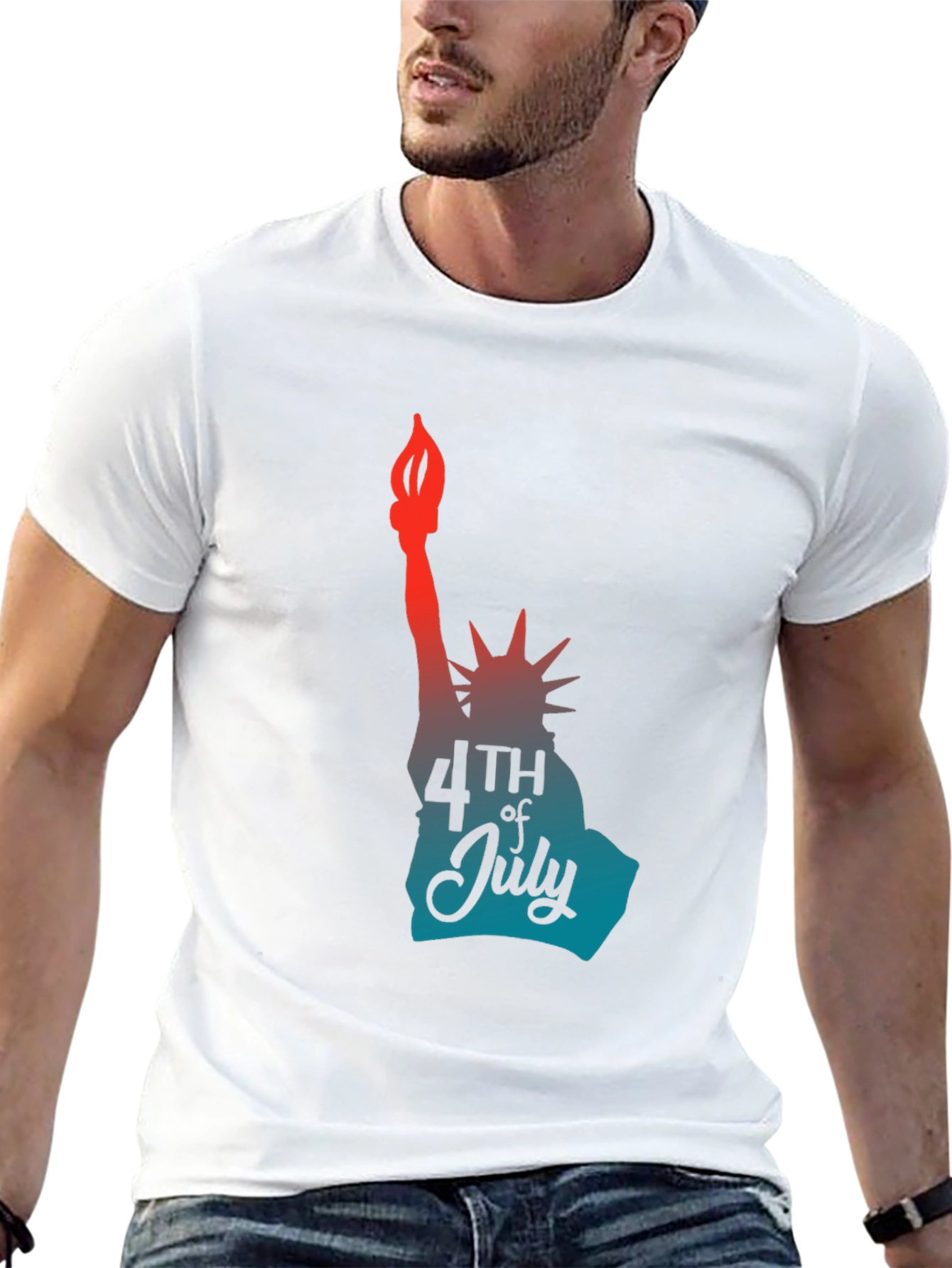 4th of July Liberty T-Shirt