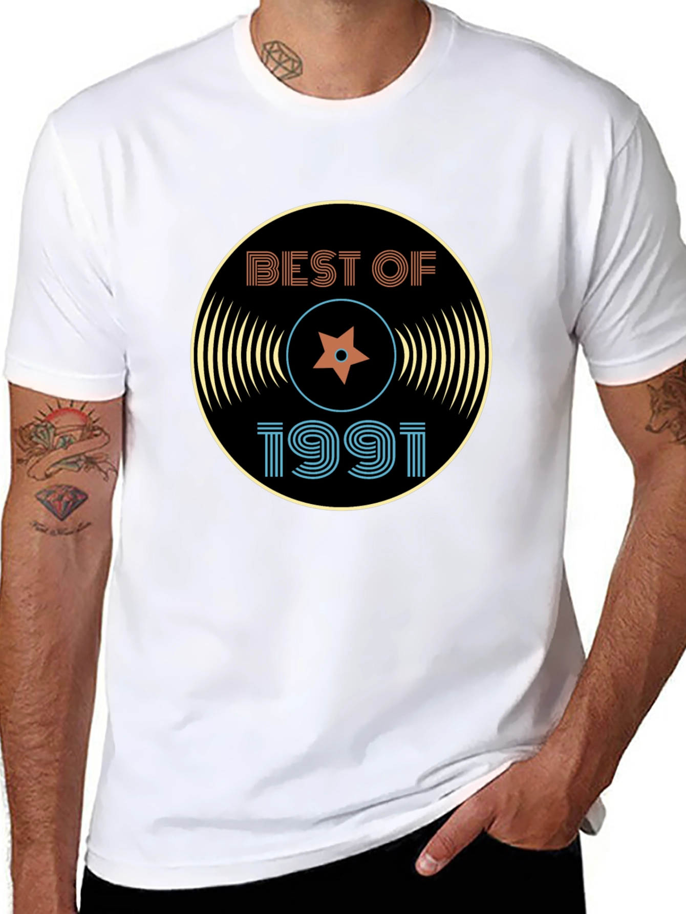 Best of 1991 Record Graphic T-Shirt