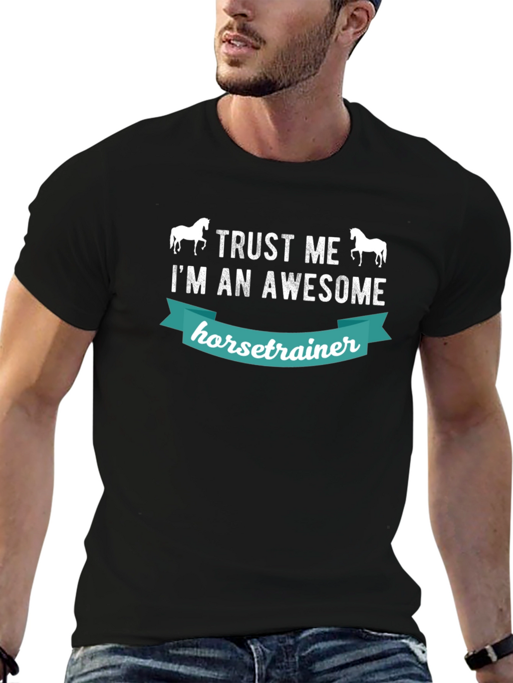 Awesome Horse Trainer Graphic Tee