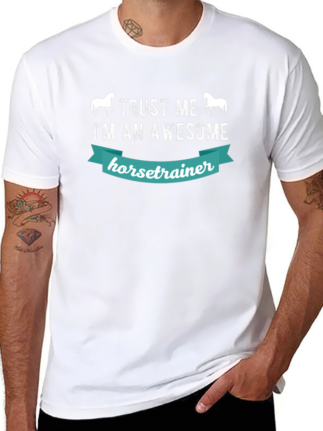 Awesome Horse Trainer Graphic Tee