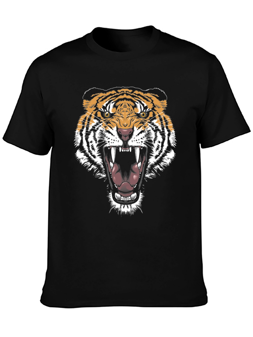 Black Tiger Graphic Tee
