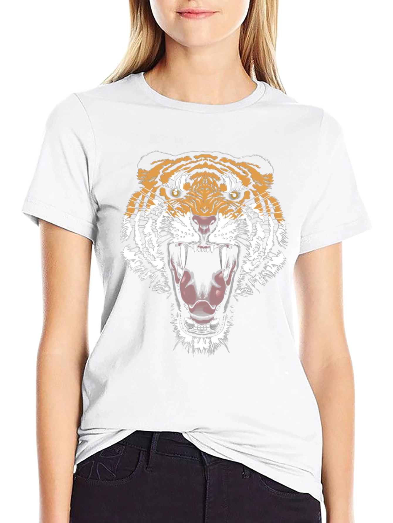 Black Tiger Graphic Tee