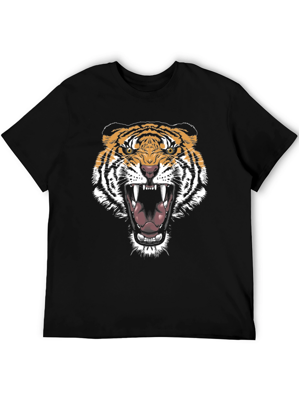 Black Tiger Graphic Tee