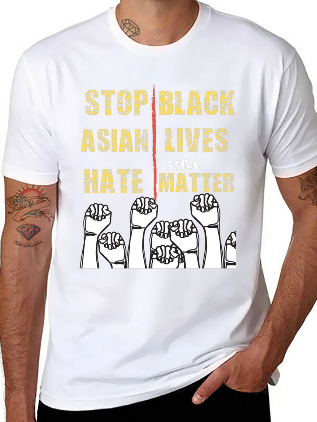 Stop Hate Still Matter Graphic T-Shirt