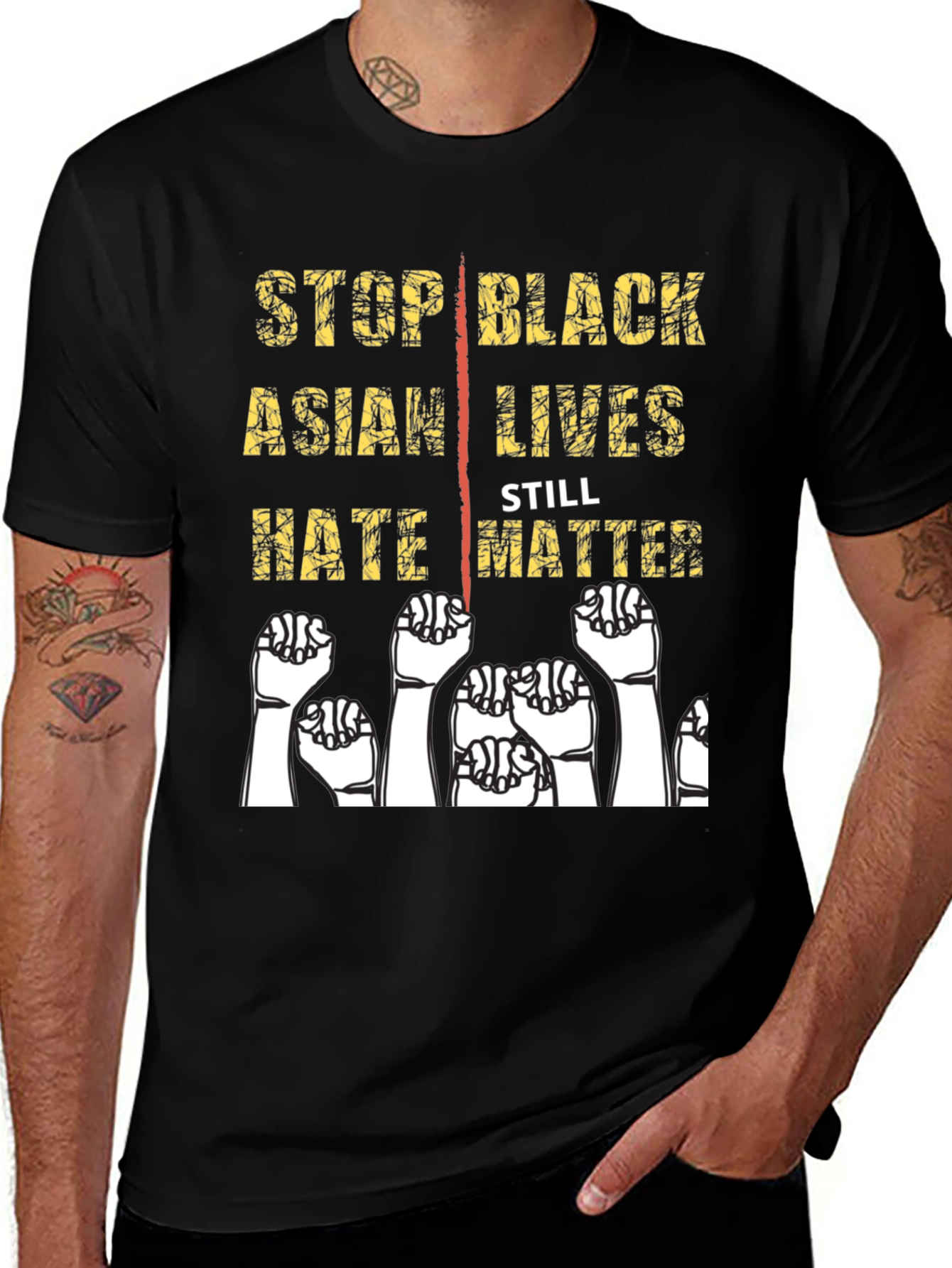 Stop Hate Still Matter Graphic T-Shirt