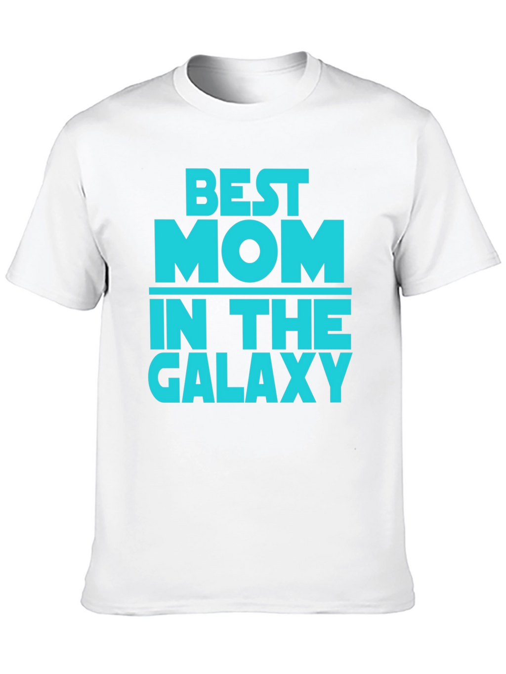 Best Mom in the Galaxy Black T-Shirt