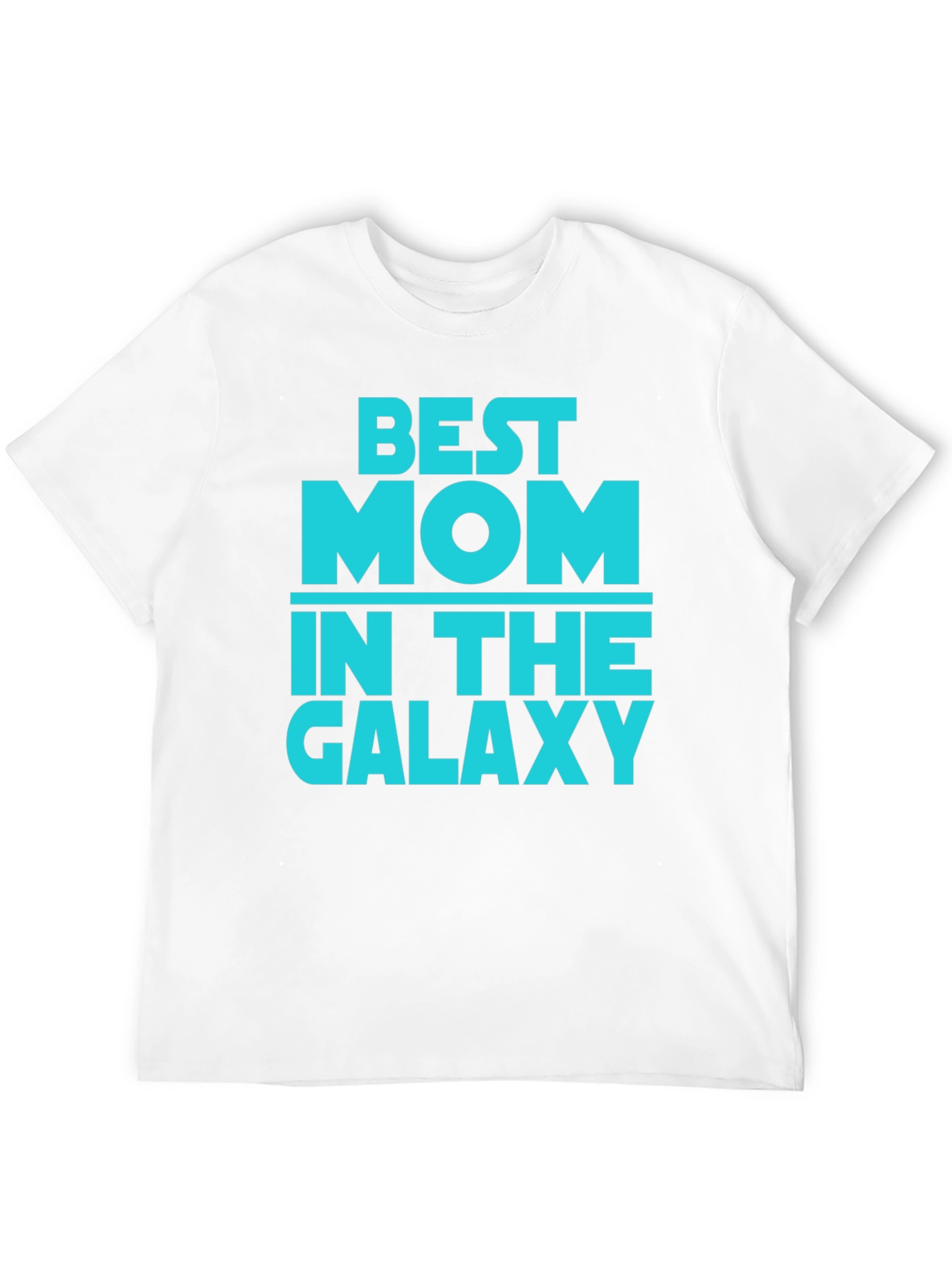 Best Mom in the Galaxy Black T-Shirt