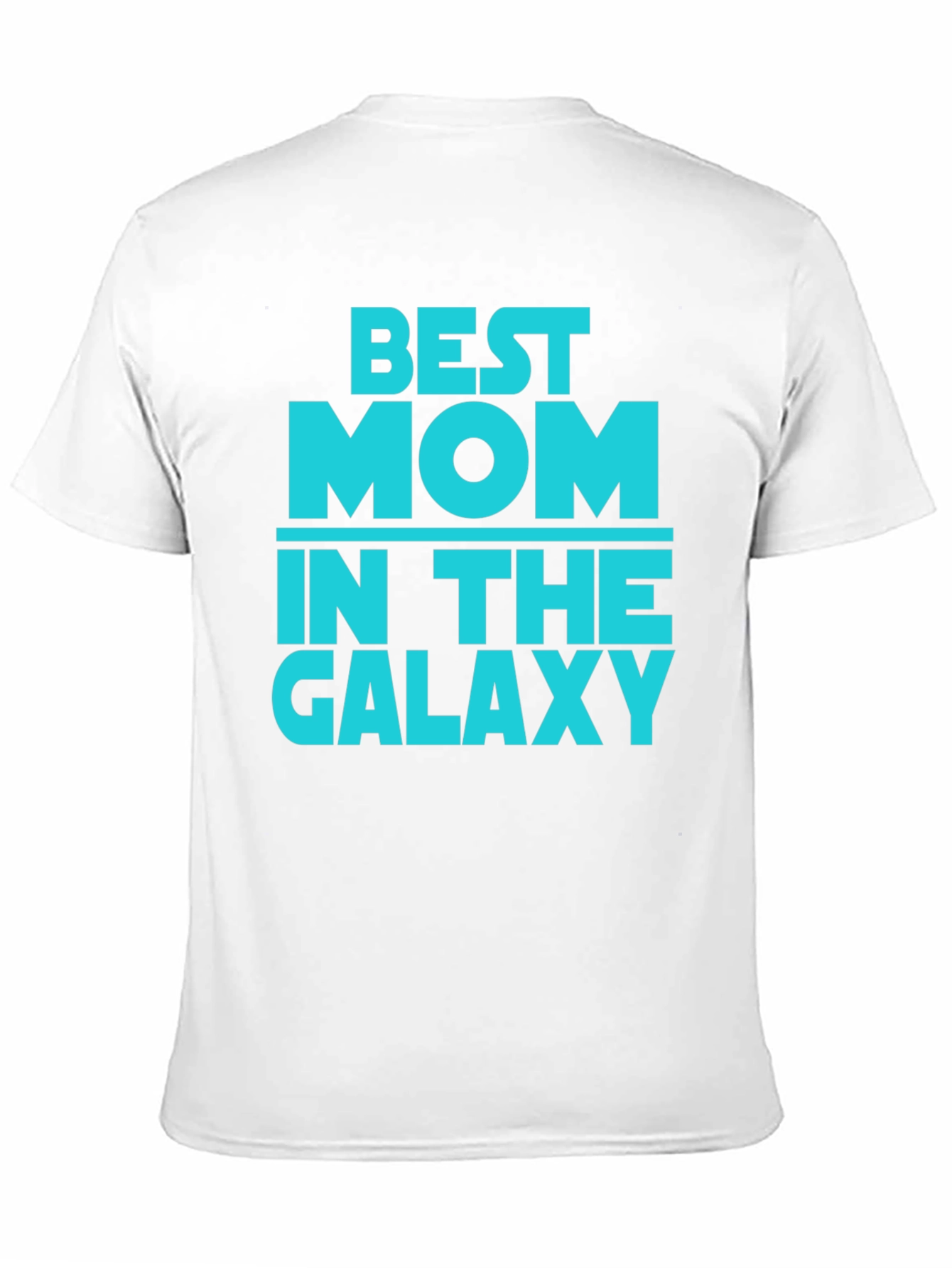 Best Mom in the Galaxy Black T-Shirt