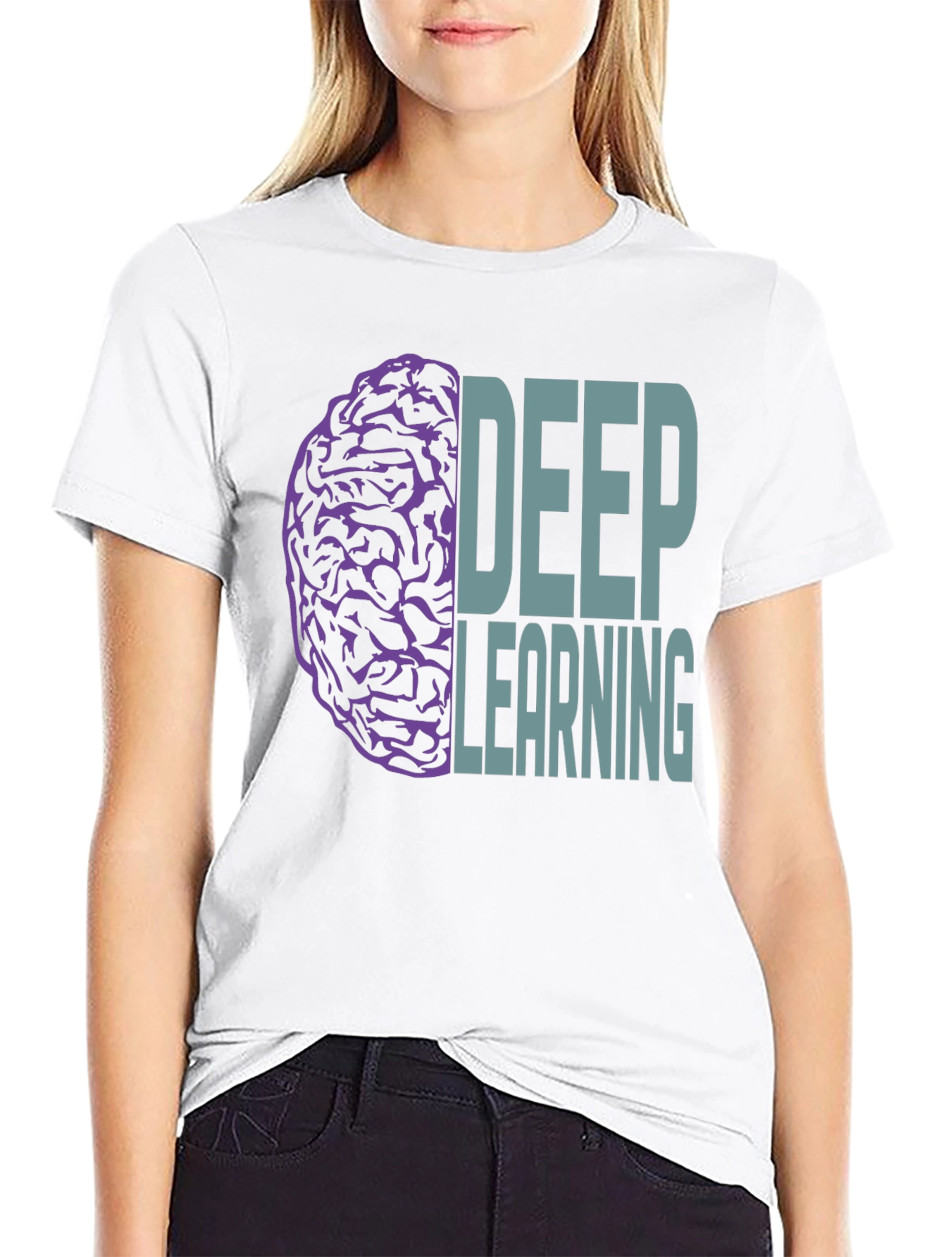 Deep Learning Brain Graphic T-Shirt