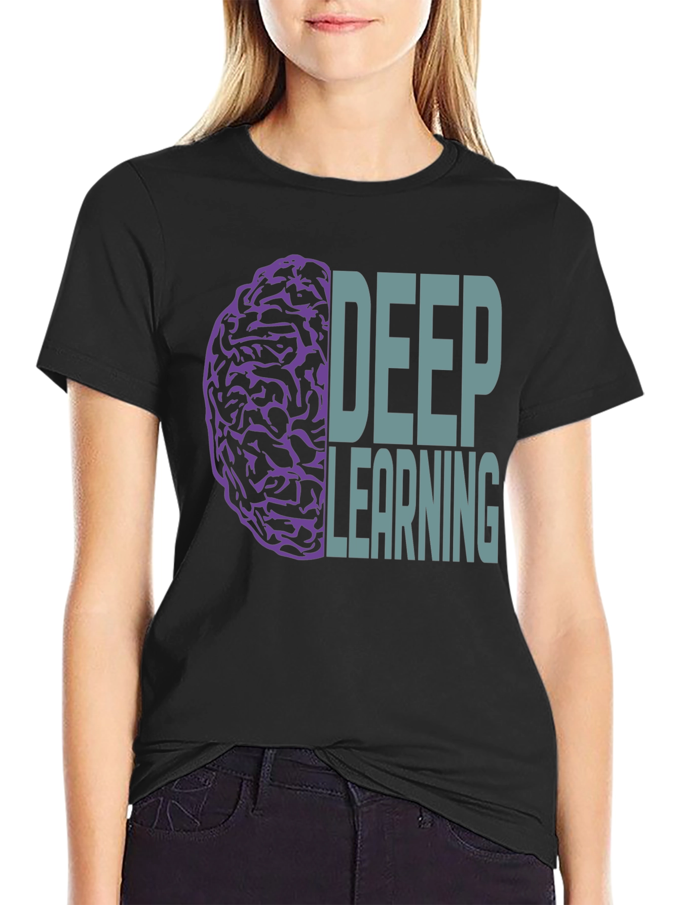 Deep Learning Brain Graphic T-Shirt