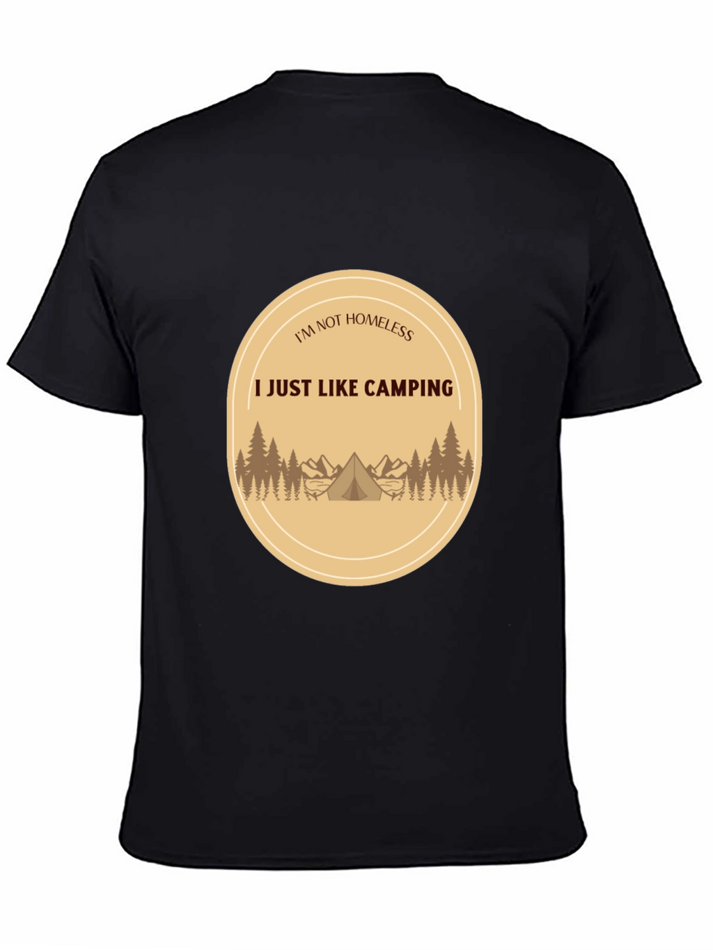 Camping Lovers T-Shirt: I Just Like Camping