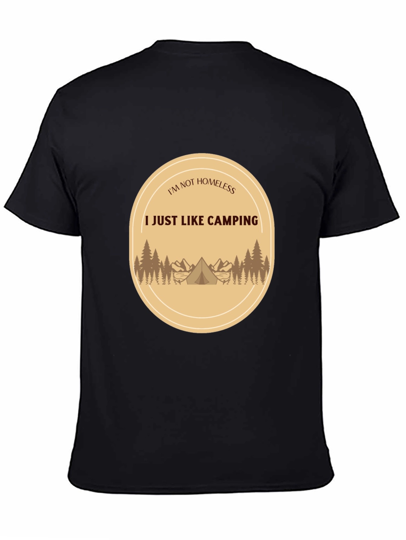 Camping Lovers T-Shirt: I Just Like Camping