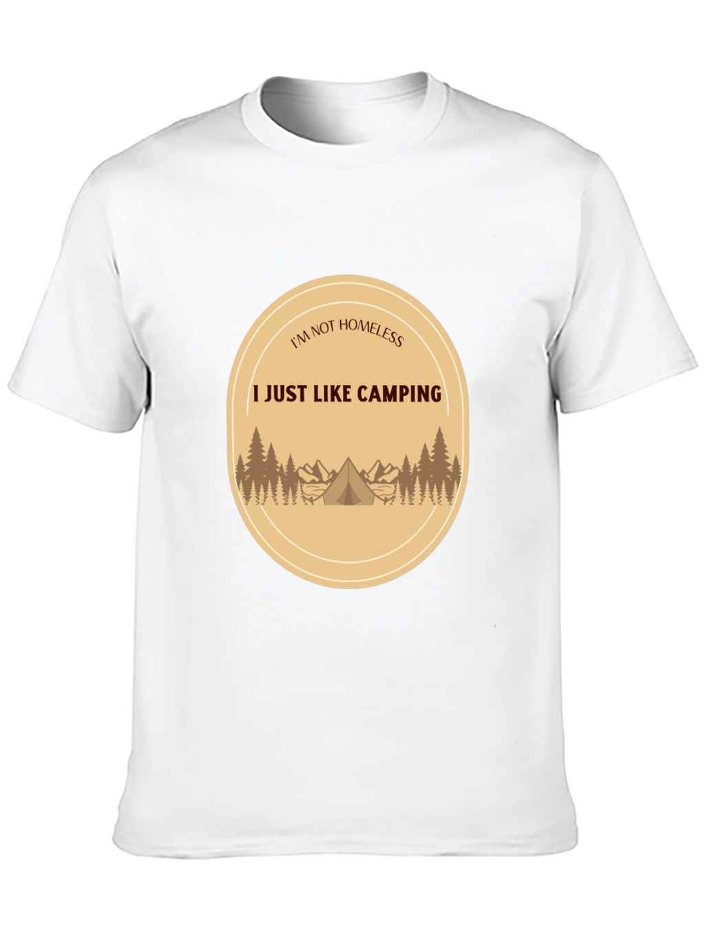 Camping Lovers T-Shirt: I Just Like Camping
