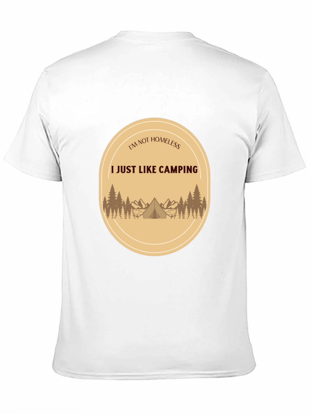 Camping Lovers T-Shirt: I Just Like Camping
