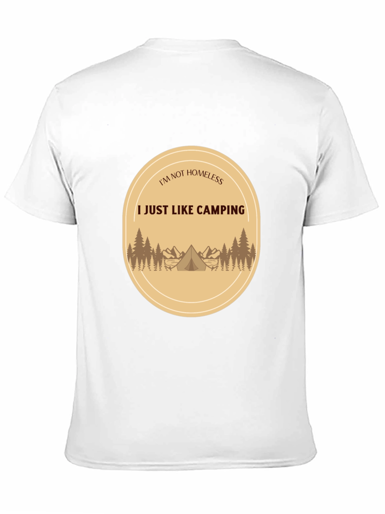 Camping Lovers T-Shirt: I Just Like Camping
