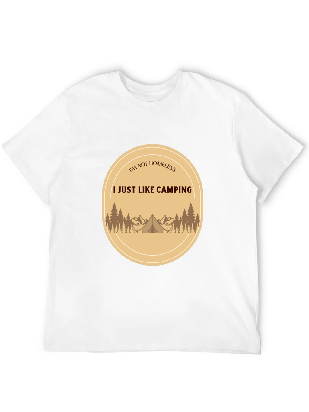 Camping Lovers T-Shirt: I Just Like Camping