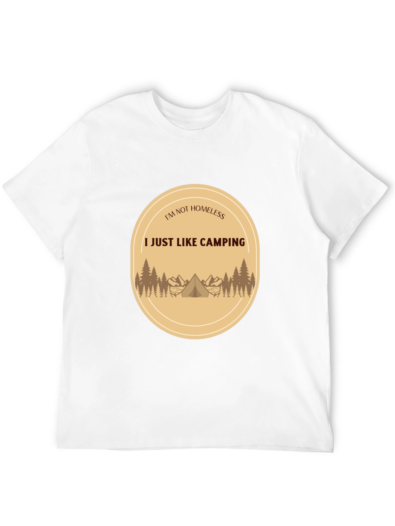 Camping Lovers T-Shirt: I Just Like Camping