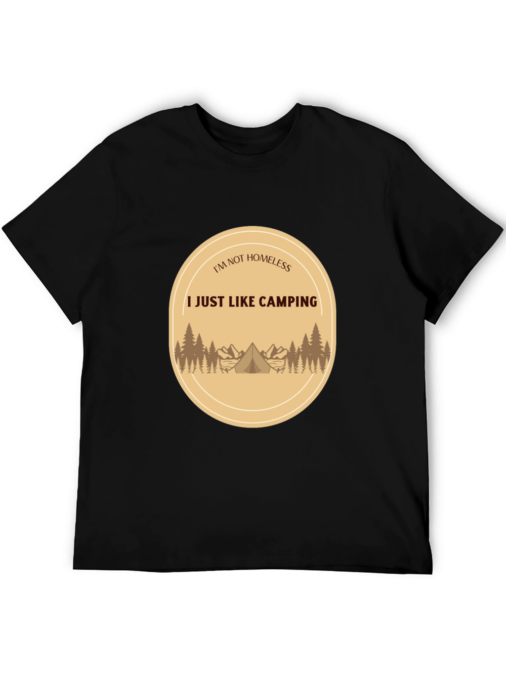 Camping Lovers T-Shirt: I Just Like Camping