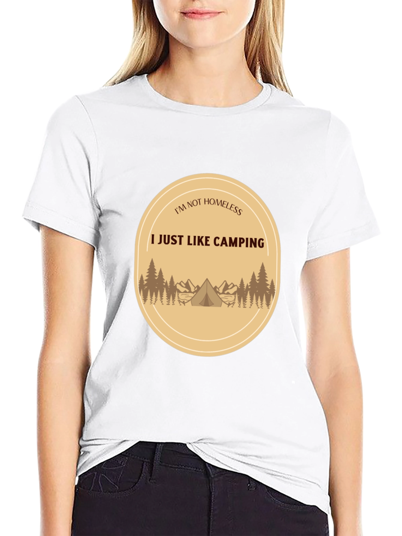 Camping Lovers T-Shirt: I Just Like Camping