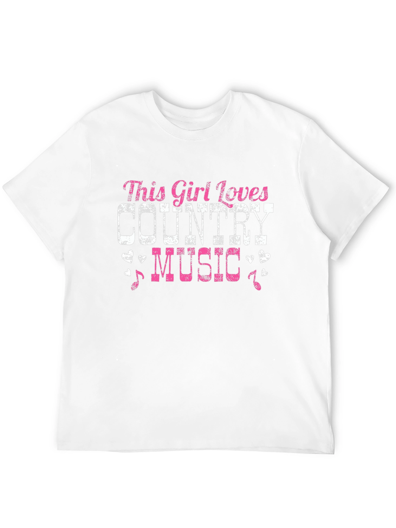 Country Music Lover T-Shirt - This Girl Loves Country