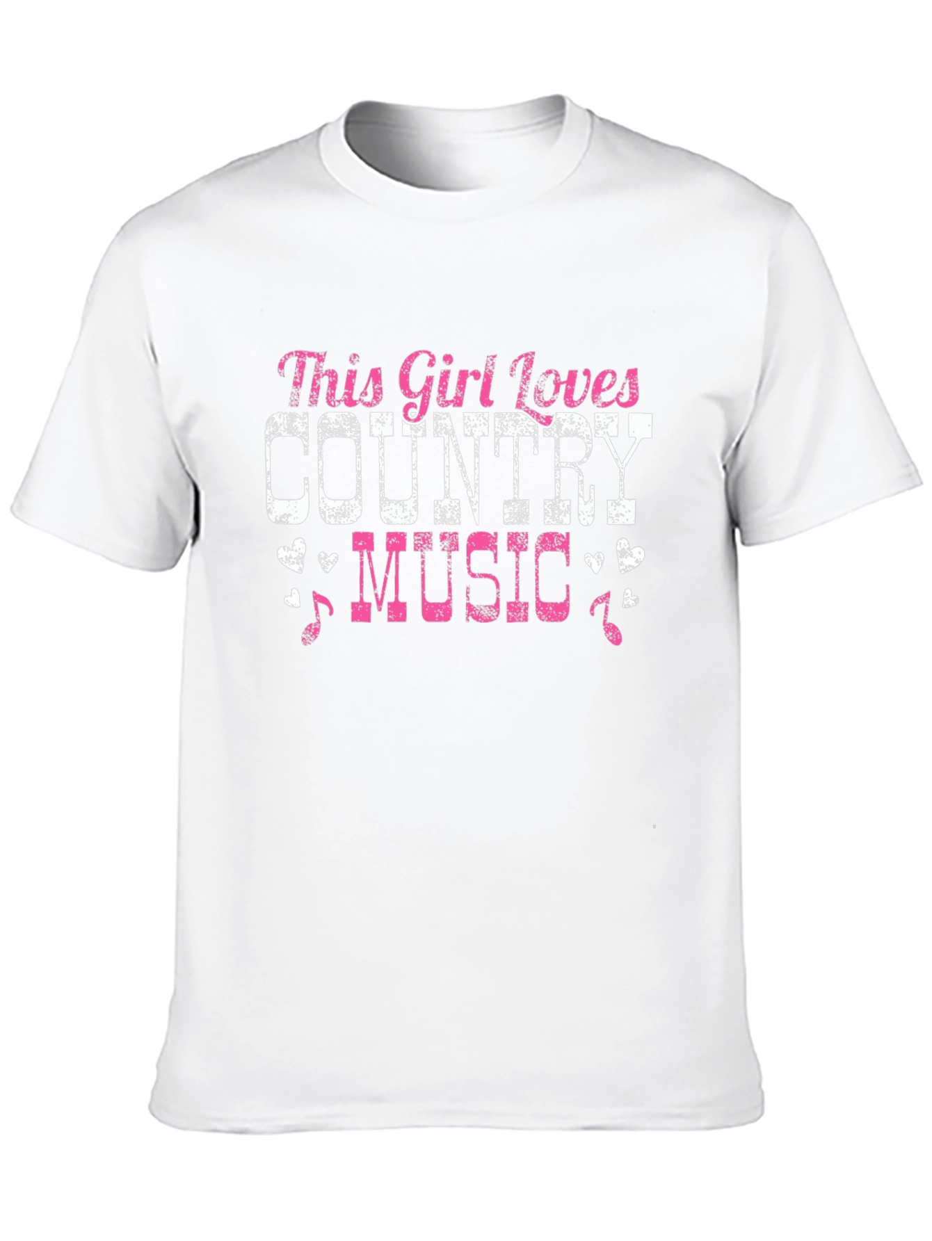 Country Music Lover T-Shirt - This Girl Loves Country