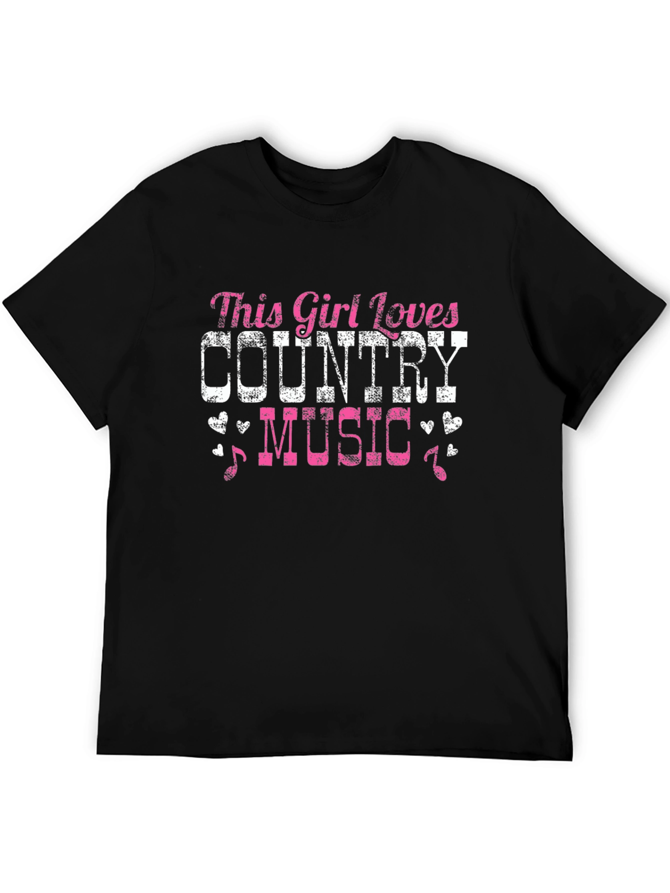 Country Music Lover T-Shirt - This Girl Loves Country