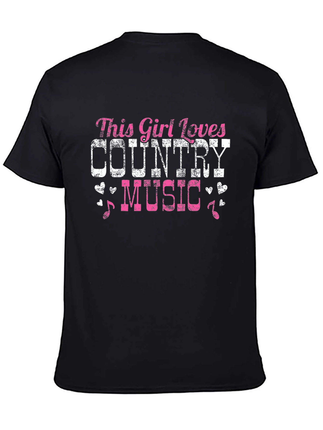 Country Music Lover T-Shirt - This Girl Loves Country