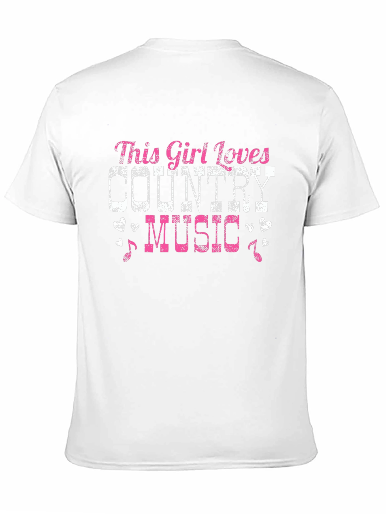 Country Music Lover T-Shirt - This Girl Loves Country