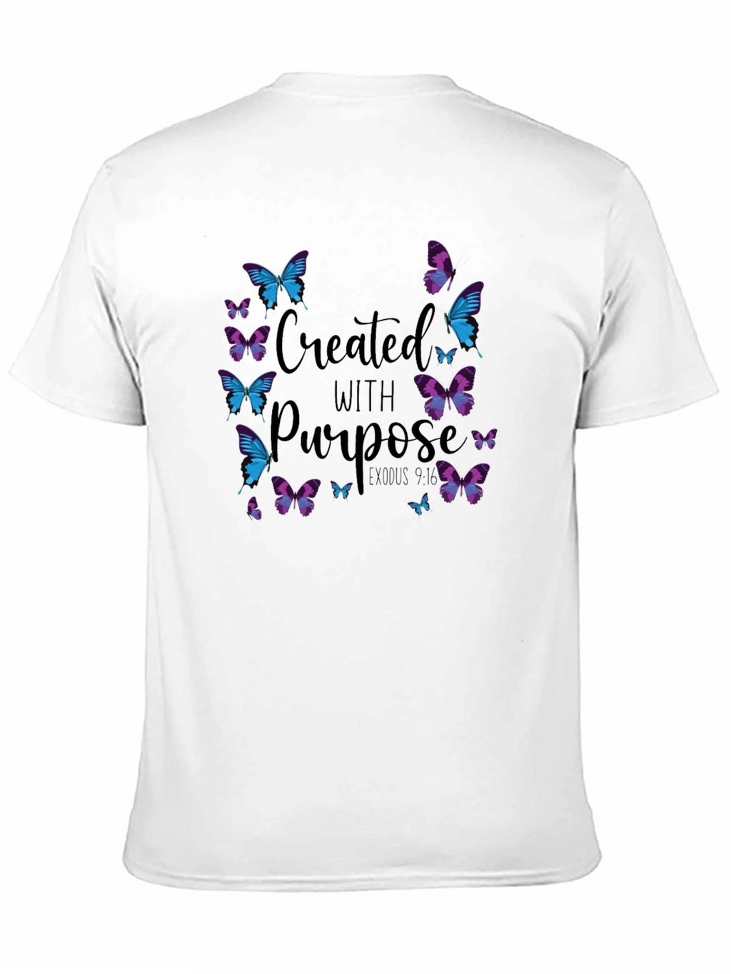 Created With Purpose Butterfly T-Shirt