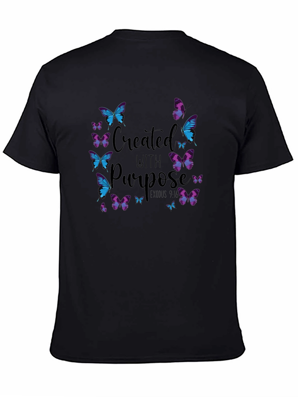 Created With Purpose Butterfly T-Shirt