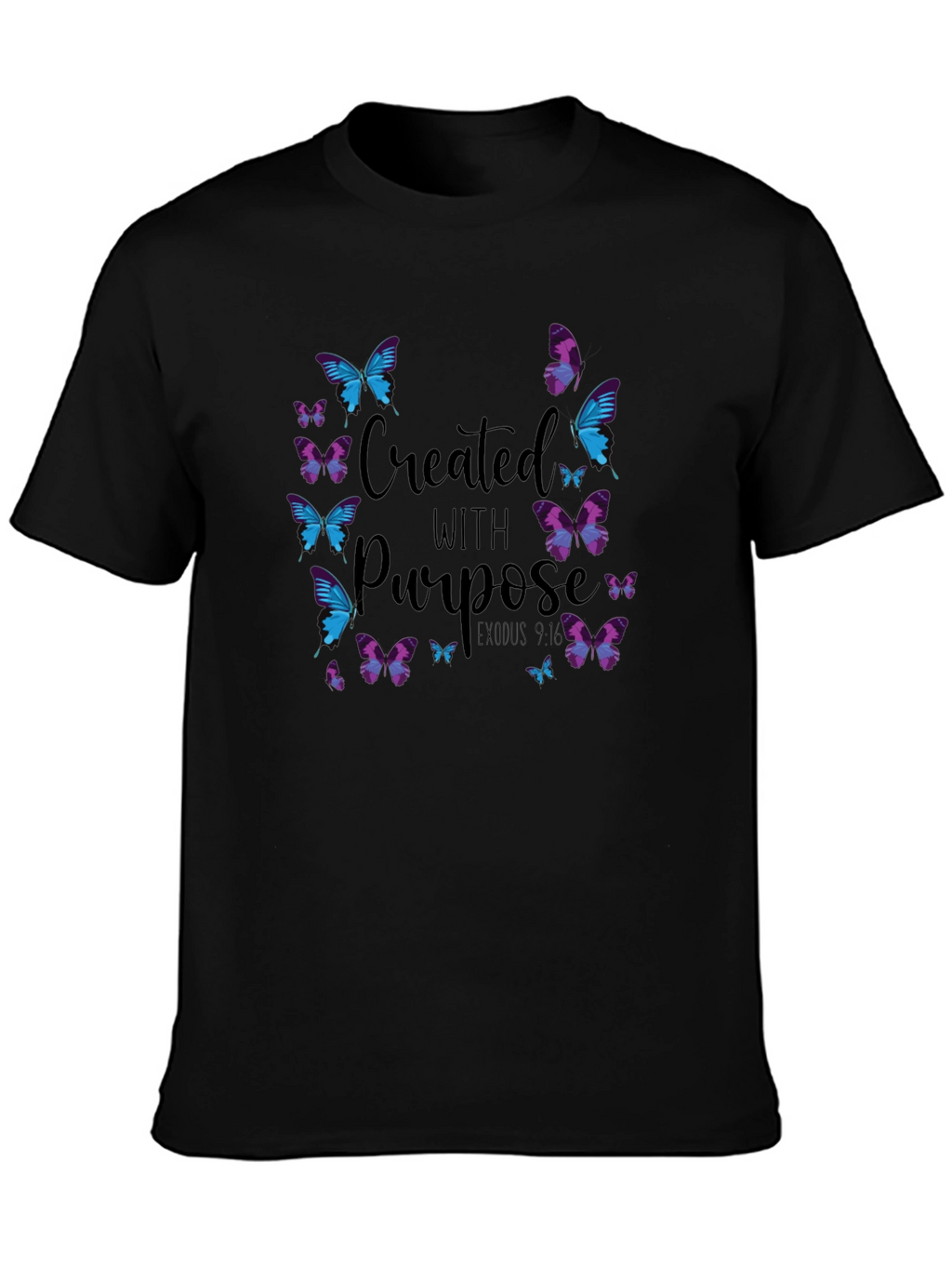 Created With Purpose Butterfly T-Shirt